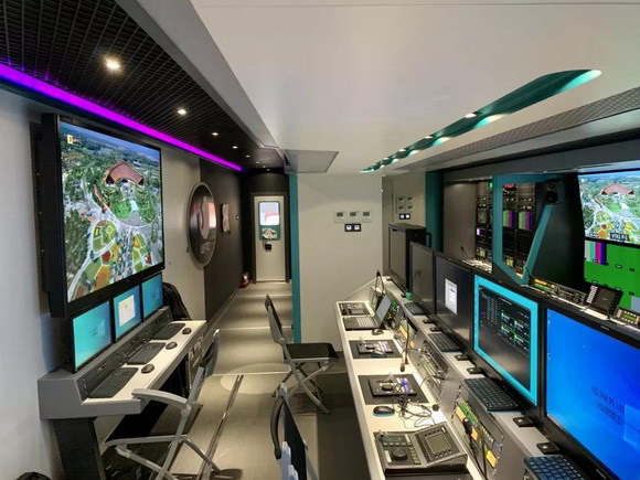 全球首臺“8K＋5G”超高清轉播車來了！